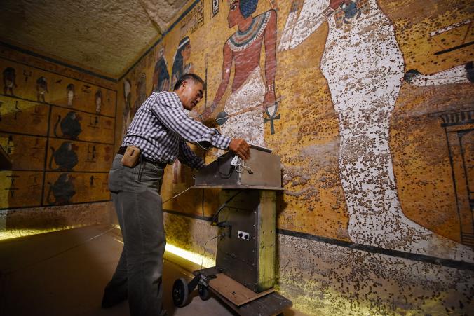 Il radar conferma la teoria di Reeves: ci sono due camere nascoste nella tomba di Tutankhamon! - Djed Medu