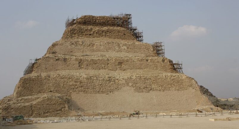 La Piramide a gradoni è in restauro o in pericolo? - Djed Medu