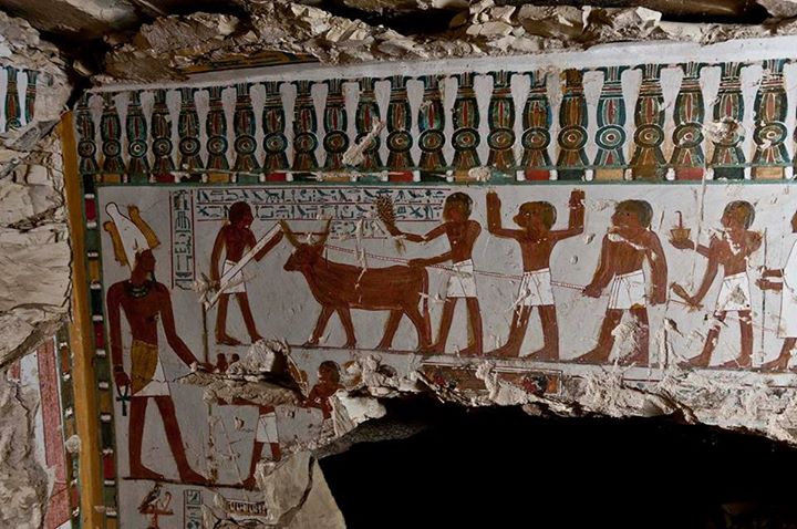 Luxor, Scoperta tomba di XVIII dinastia - Djed Medu