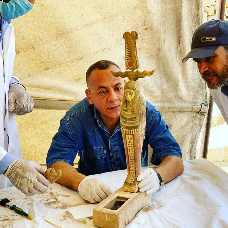 Sono 59 i sarcofagi intatti scoperti a Saqqara - Djed Medu