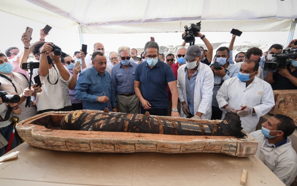 Sono 59 i sarcofagi intatti scoperti a Saqqara - Djed Medu