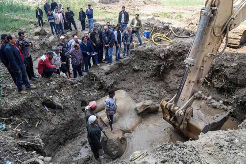 Aggiornamenti e polemiche sulla scoperta del colosso di Eliopoli [con video] - Djed Medu