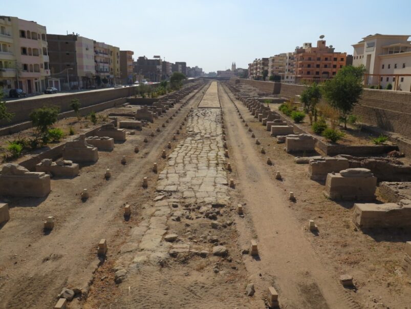 All'85% il Viale delle Sfingi di Luxor - Djed Medu