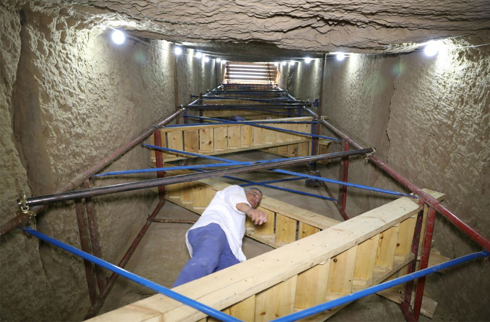 Saqqara, scoperti laboratorio per l'imbalsamazione e oltre 35 mummie di XXVI dinastia - Djed Medu