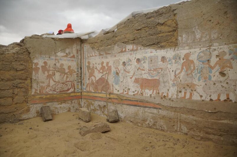 Saqqara, (ri)scoperta la tomba del tesoriere di Ramesse II - Djed Medu