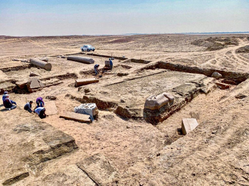 Scoperto il tempio di Zeus Kasios a Pelusio - Djed Medu