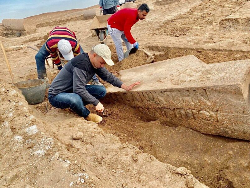 Scoperto il tempio di Zeus Kasios a Pelusio - Djed Medu