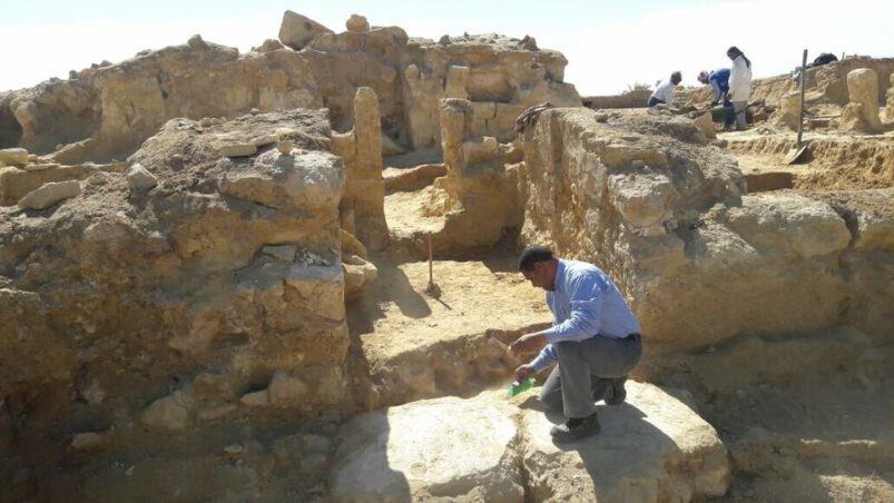 Scoperto tempio greco-romano a 50 km dall'Oasi di Siwa - Djed Medu