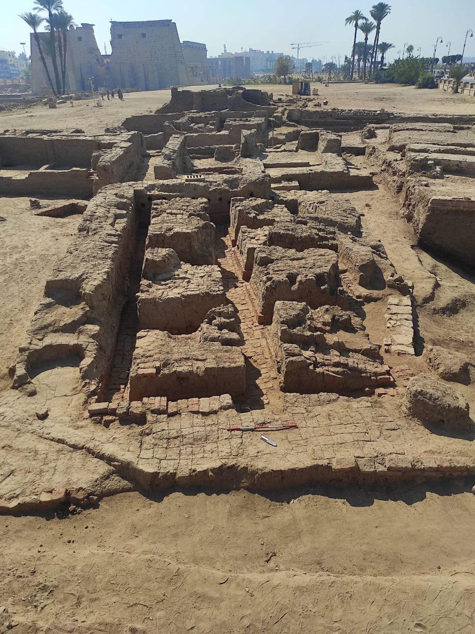 Scoperta area residenziale di epoca romana nei pressi del Tempio di Luxor - Djed Medu