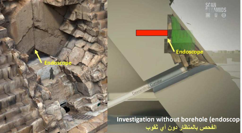 Scoperto corridoio nascosto nella Piramide di Cheope - Djed Medu