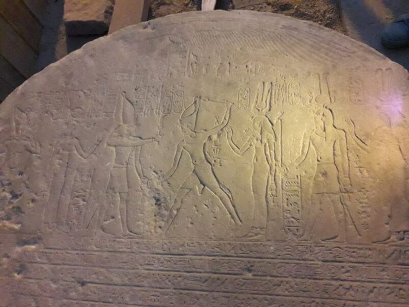 Kom Ombo, scoperte due stele di Tolomeo V - Djed Medu