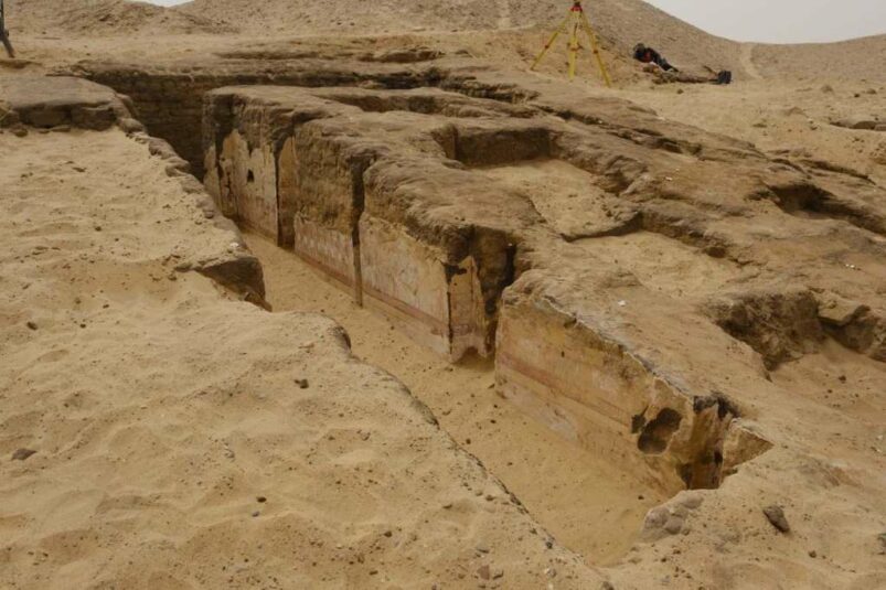 Dahshur, scoperta mastaba di Antico Regno - Djed Medu