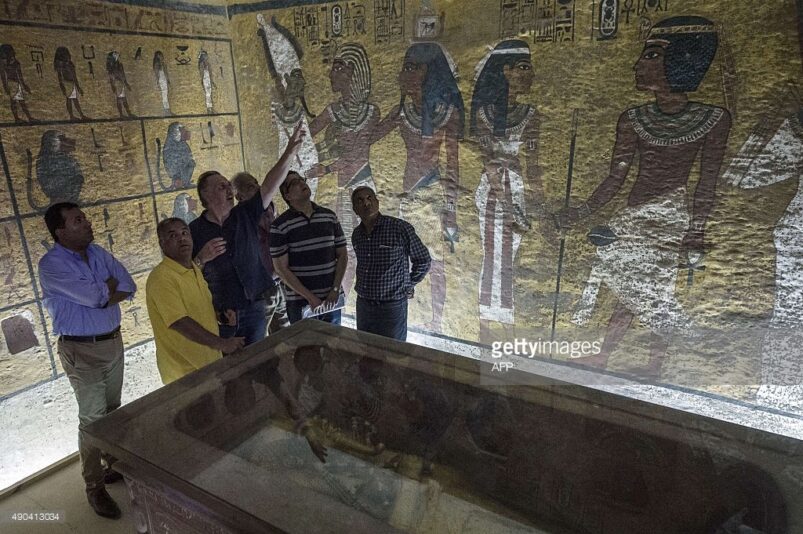 Indagine preliminare confermerebbe la presenza di camere nascoste nella Tomba di Tutankhamon - Djed Medu