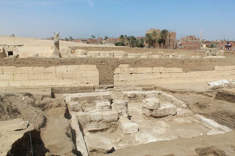 Un nuovo ambiente reale ridisegna la pianta del tempio di Ramesse II ad Abido - Djed Medu