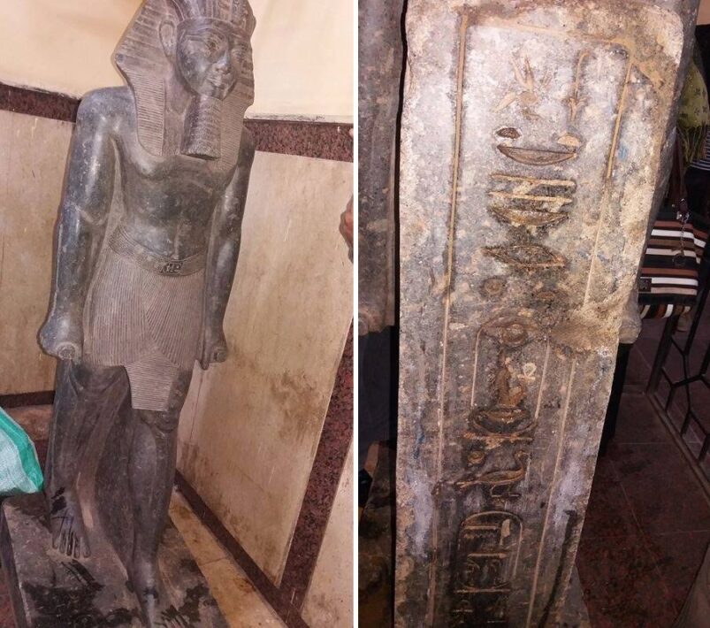 Edfu, sequestrata statua di Amenofi III - Djed Medu