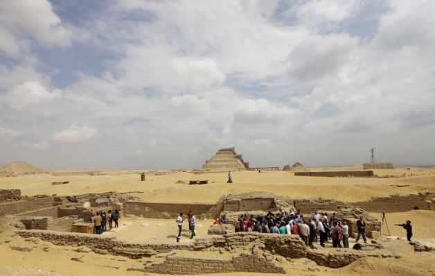 Ri-Scoperta tomba di messaggero reale a Saqqara - Djed Medu