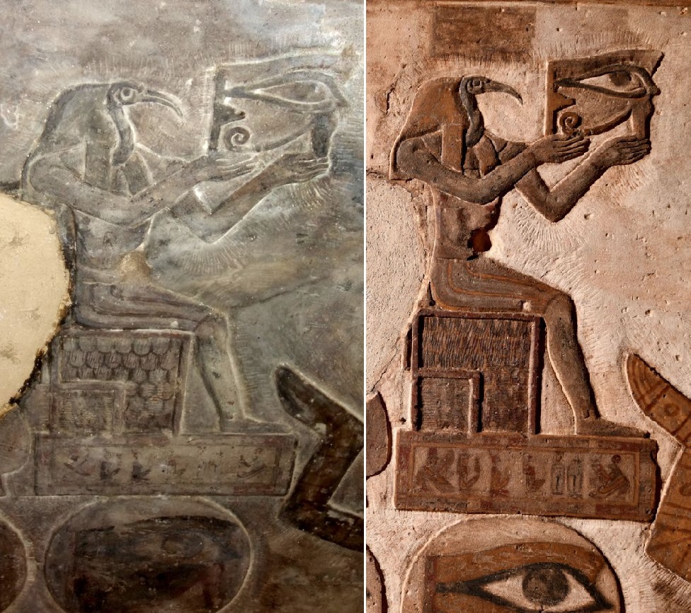 Individuata una nuova costellazione grazie ai colori originali del Tempio di Esna - Djed Medu