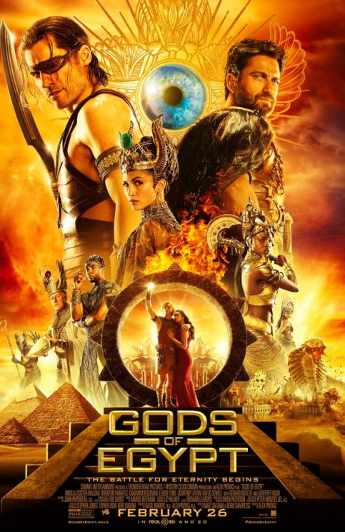 "Gods of Egypt" (blooper egittologici) - Djed Medu