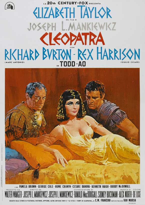 "Cleopatra" (1963): blooper egittologici - Djed Medu