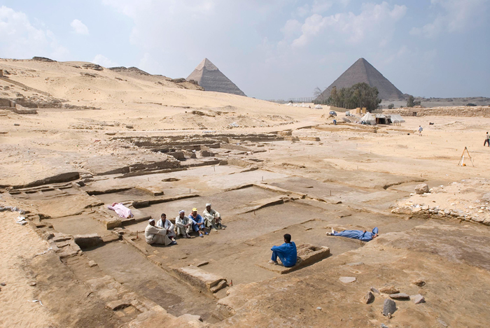 Individuata abitazione di sacerdoti nei pressi delle piramidi di Giza - Djed Medu