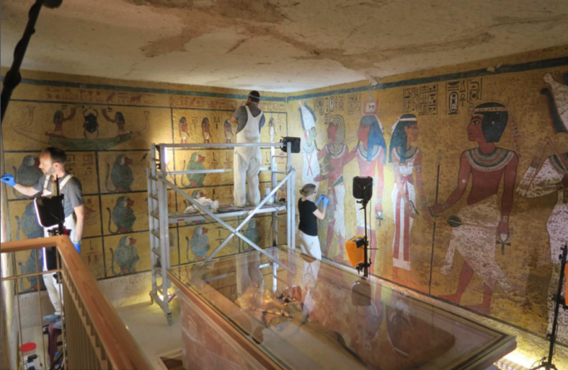 Terminati i restauri nella Tomba di Tutankhamon - Djed Medu