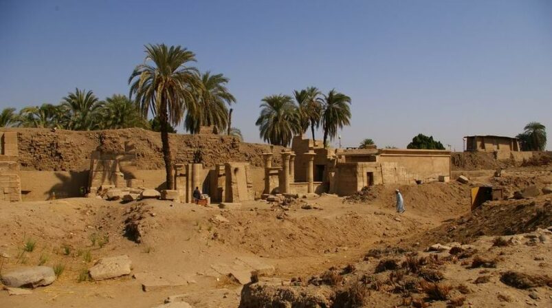 Scoperta sfinge a Karnak - Djed Medu