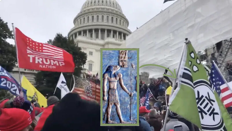 Kek, il "dio-rana" egizio tra i supporter di Trump che hanno assaltato il Campidoglio - Djed Medu