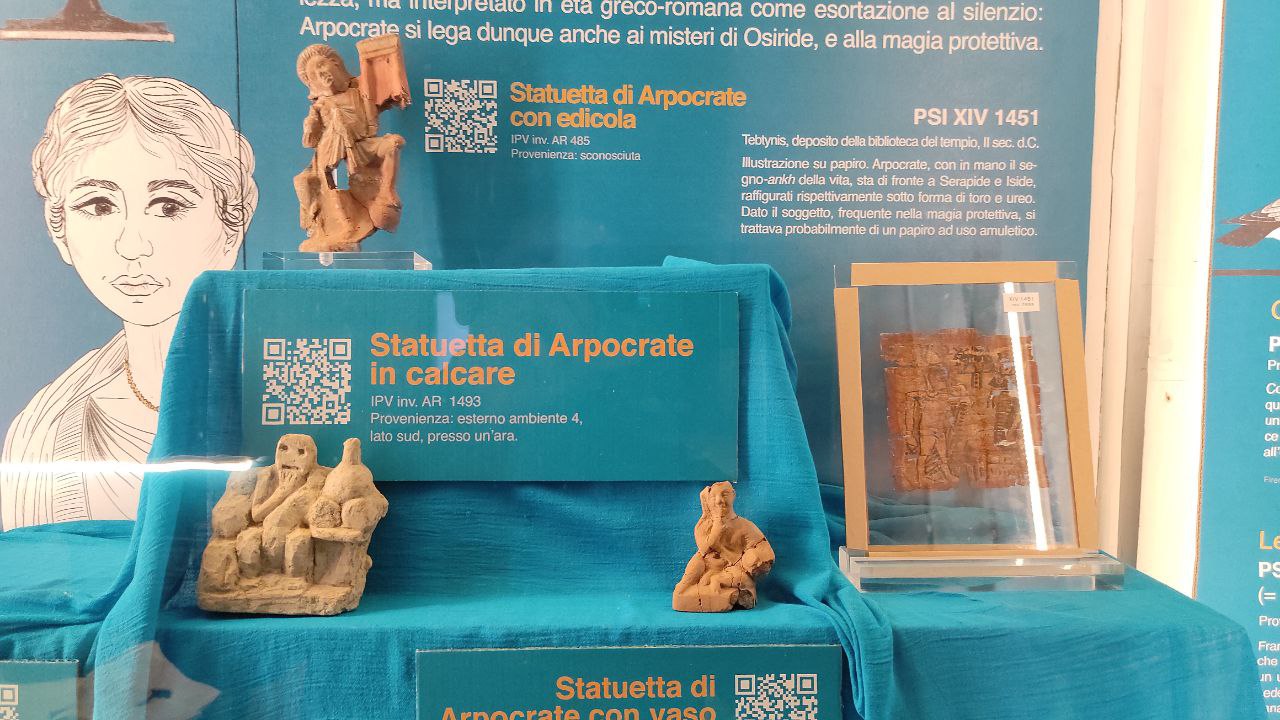 "Arsinoe 3D. Riscoperta di una città perduta dell'Egitto greco-romano" (Firenze, 14/12/23-15/05/24) - Djed Medu