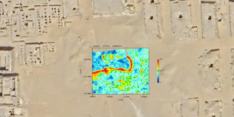 Identificata una possibile struttura sepolta nella Piana di Giza - Djed Medu